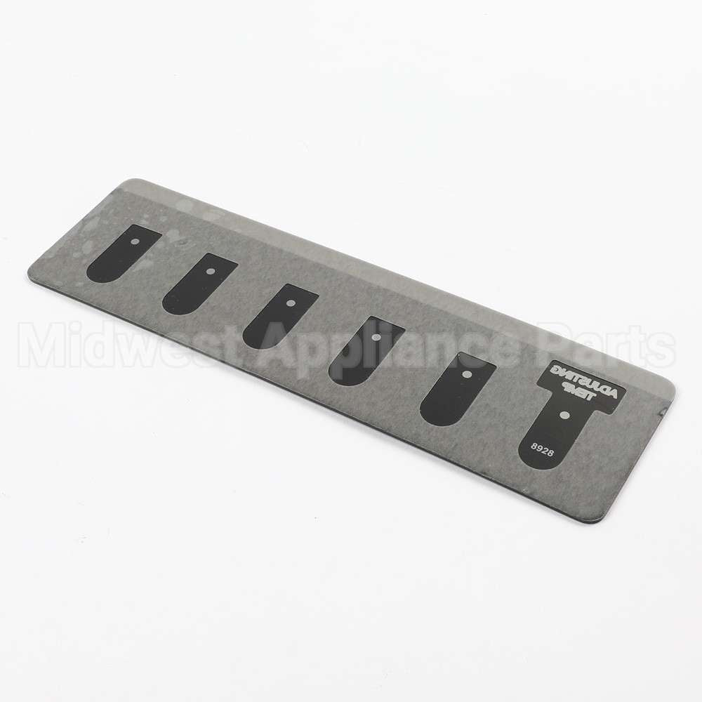 5304529277 Frigidaire Overlay,User Interface,Middle