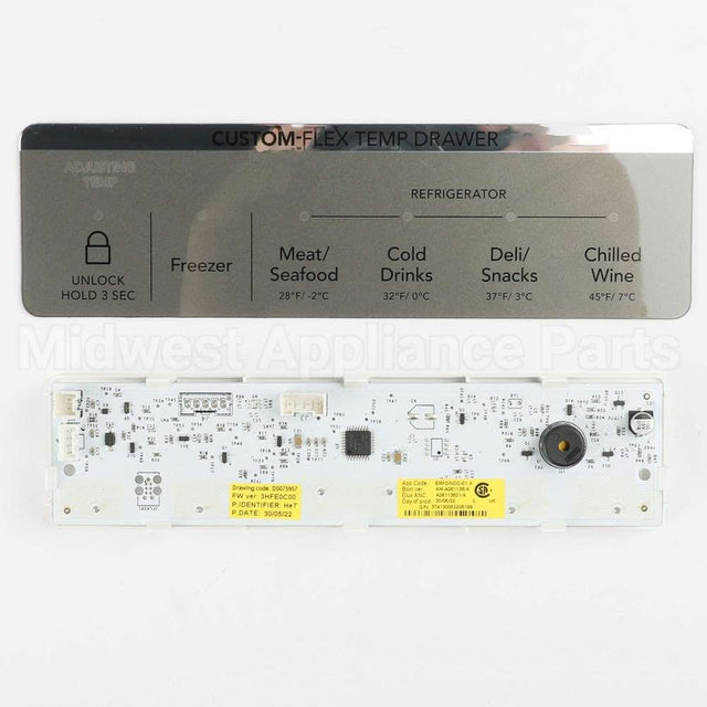 5304529567 Frigidaire Display Assembly