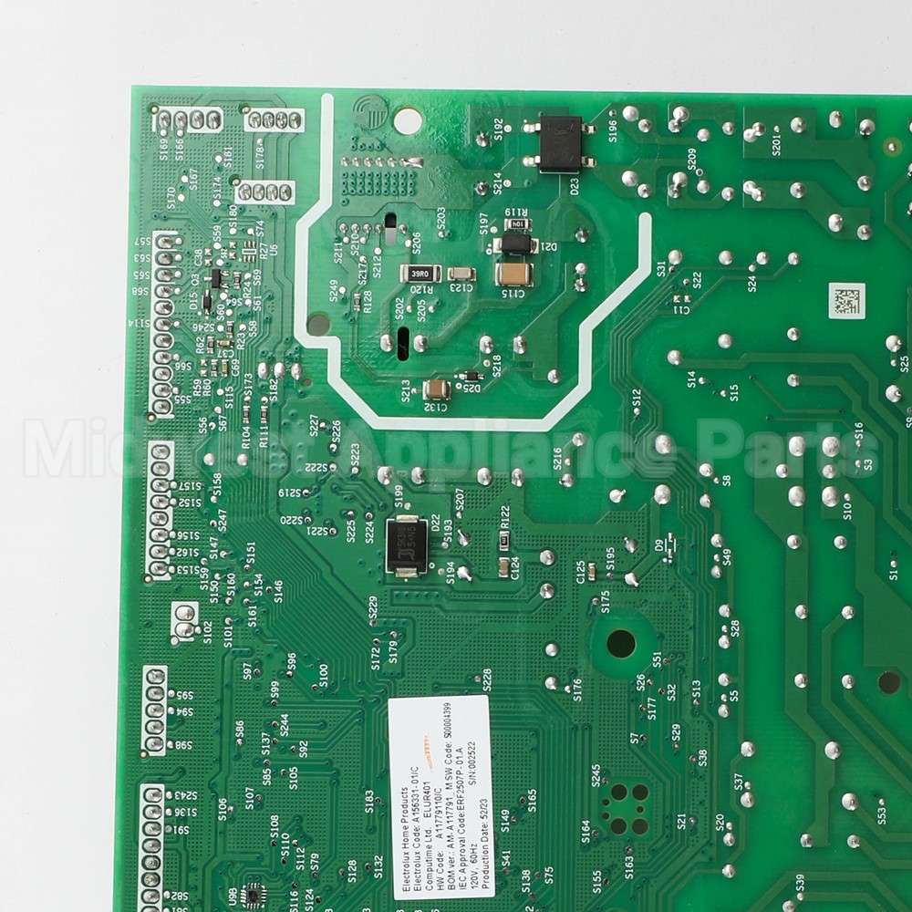 5304535055 Frigidaire Board-Main Erf2507