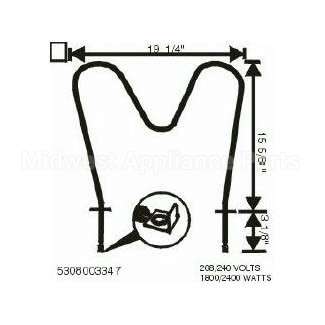5308003347 Frigidaire Element Bake