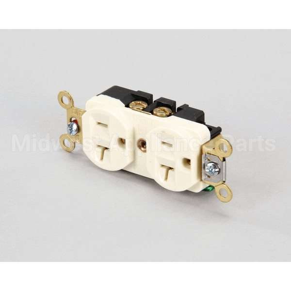 5352AI Compatible Hubbell Duplex Rcpt Ivory 20A 125V