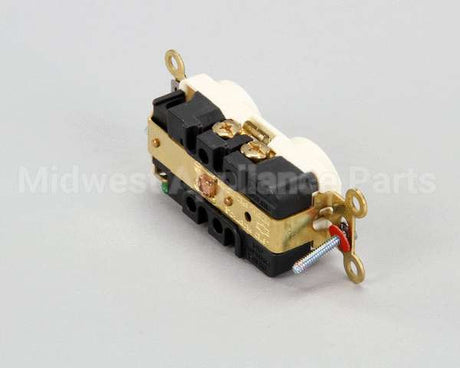 5352AI Hubbell Lighting Duplex Rcpt Ivory 20A 125V