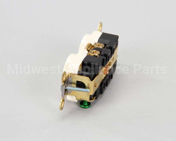 5352AI Hubbell Lighting Duplex Rcpt Ivory 20A 125V