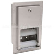 5412 Compatible Bradley Dispenser, Tissue, Recessed, S/S