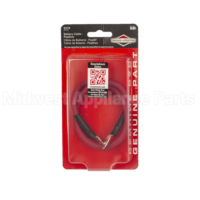 5416K Briggs & Stratton Battery Cable Red