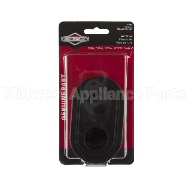 5432K Briggs & Stratton Air Filter Cartridge