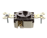5461 Hubbell Lighting Sgl Wall Receptacle Wdyrc