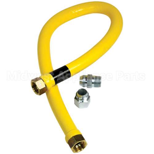 54S0158-48 Compatible Dormont Mavrik Gas Hose, 1" X 48"