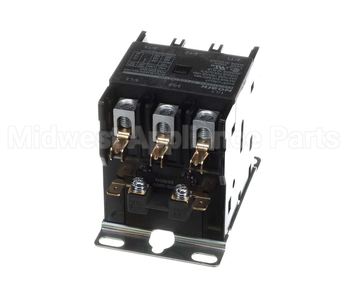 550008225 Kolpak Contactor, 25A, 3Pl, Non Reversing 208/2