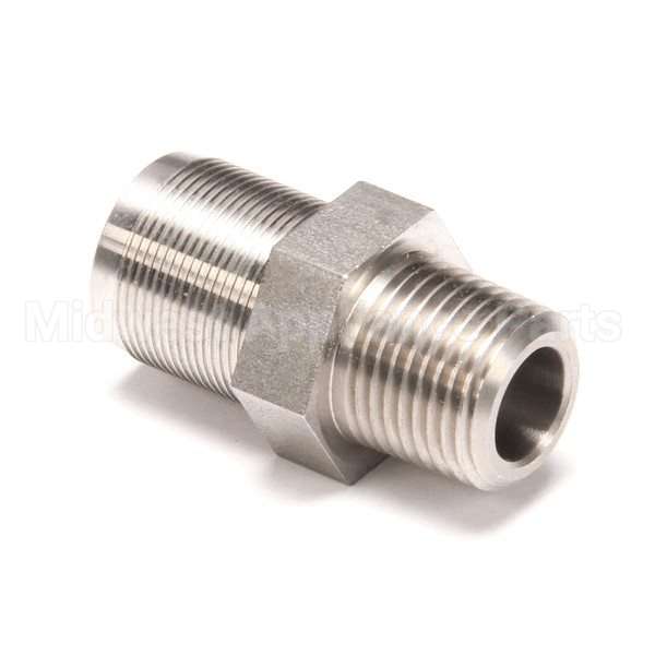 55113 Compatible Blodgett Adapter, Ss 1/2 Nnptf X. 94 Barb