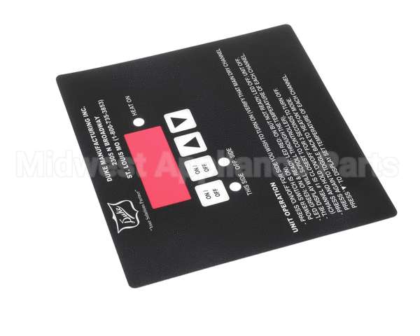 553533 Duke Kit, Mylar Sz 6-Chn Control Repl Taco Be