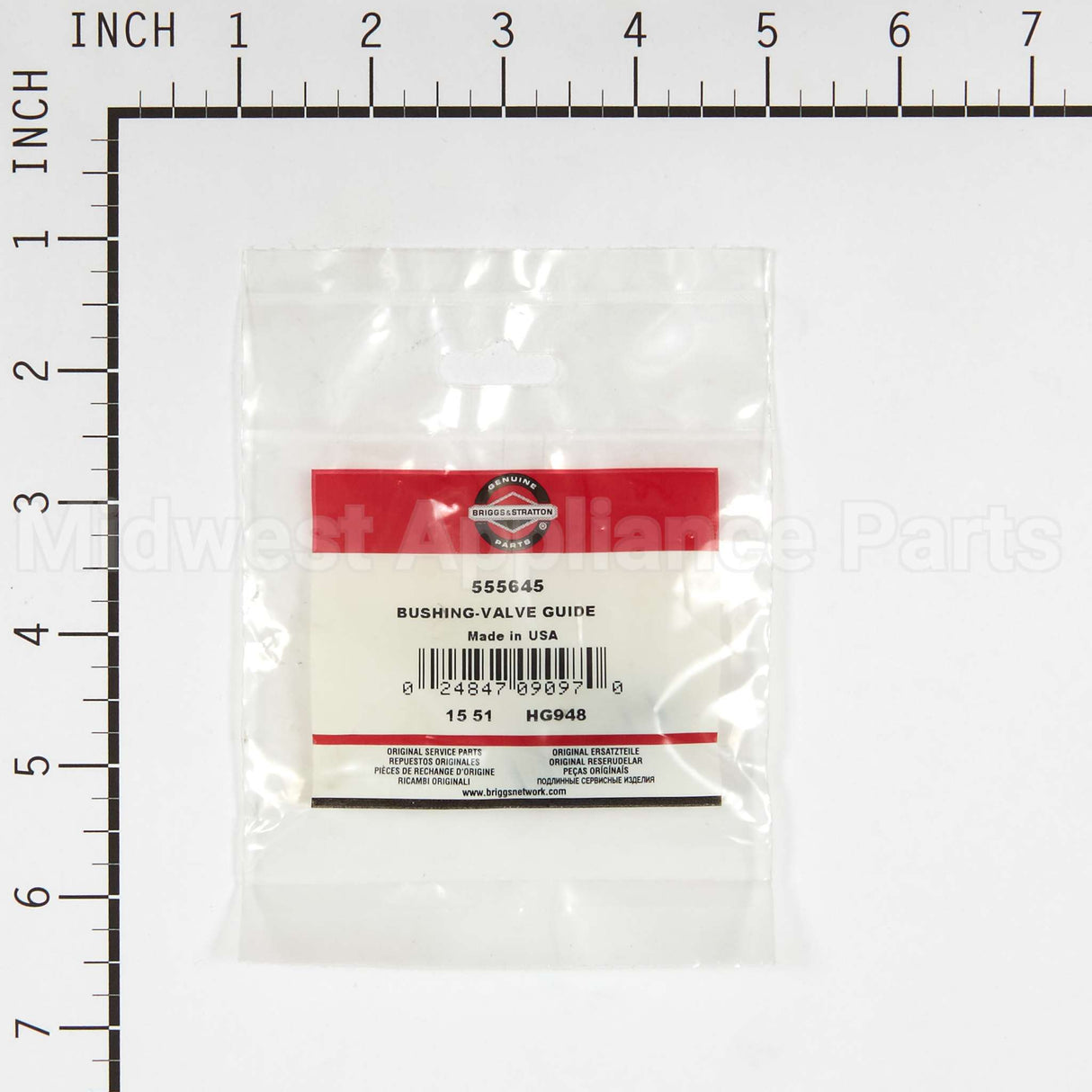 555645 Briggs & Stratton Bushing-Valve Guide