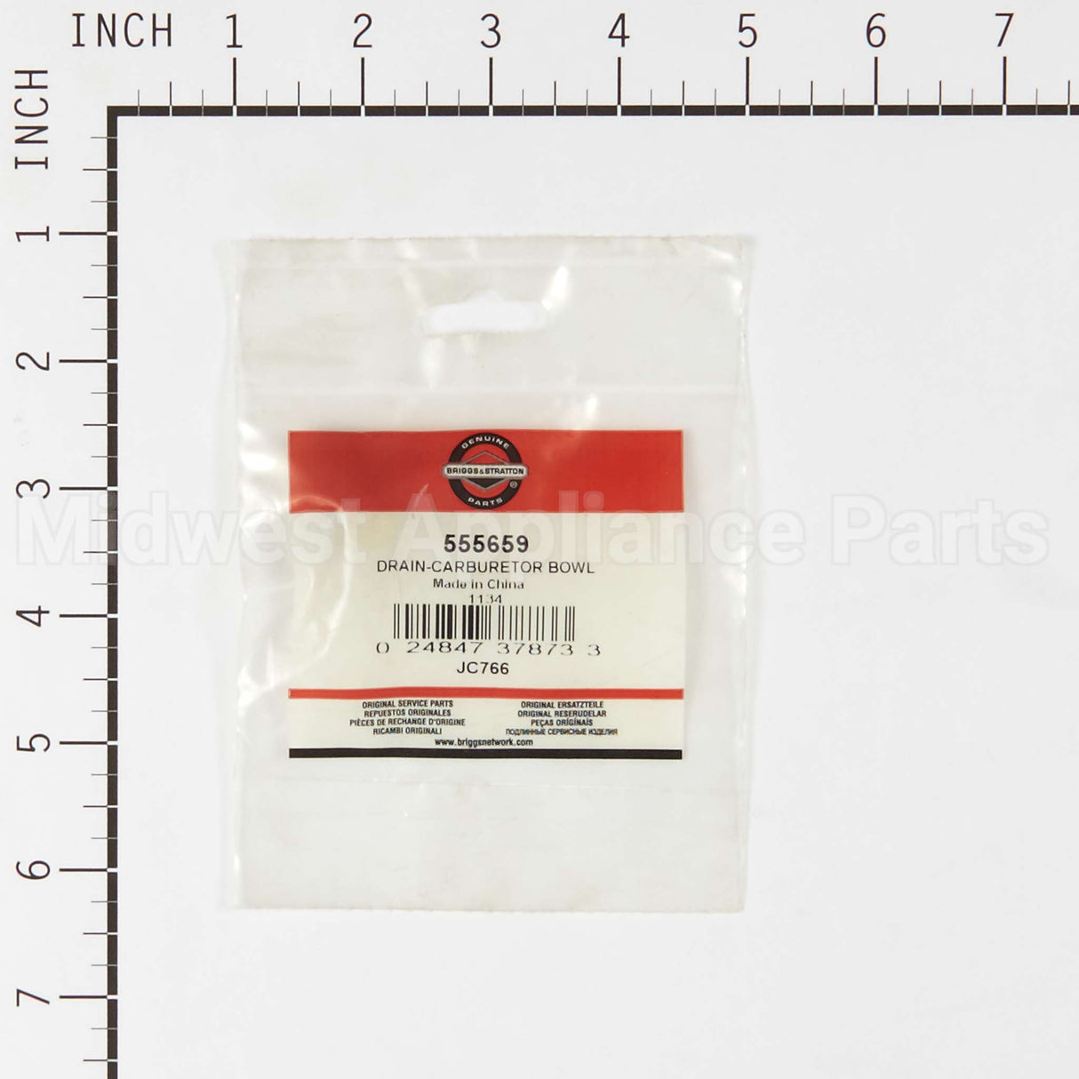 555659 Briggs & Stratton Drain-Carburetor Bowl