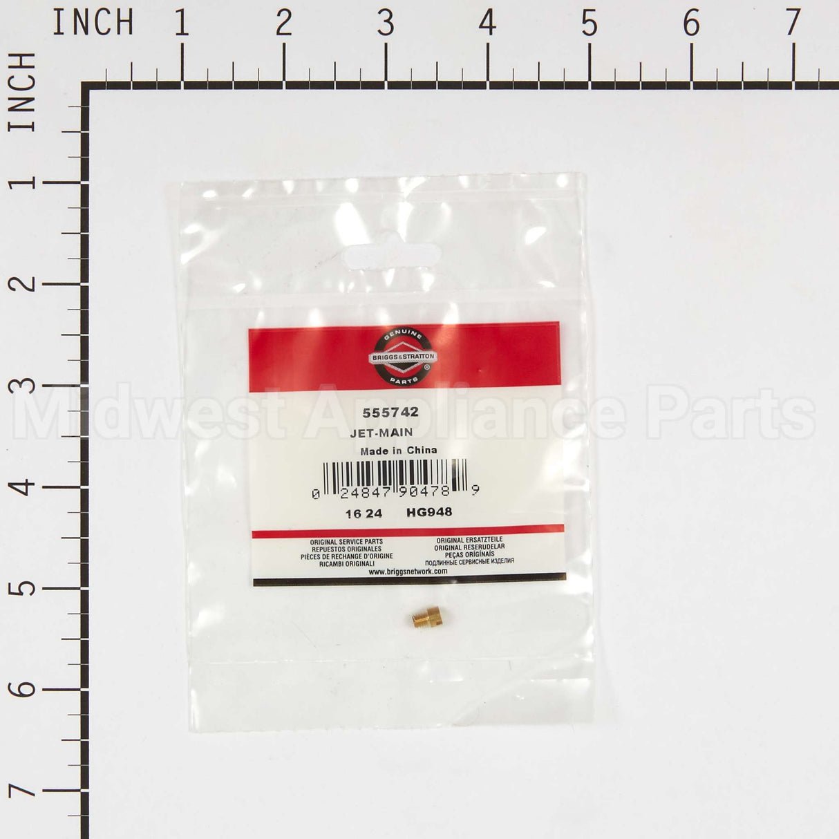 555742 Briggs & Stratton Jet-Main