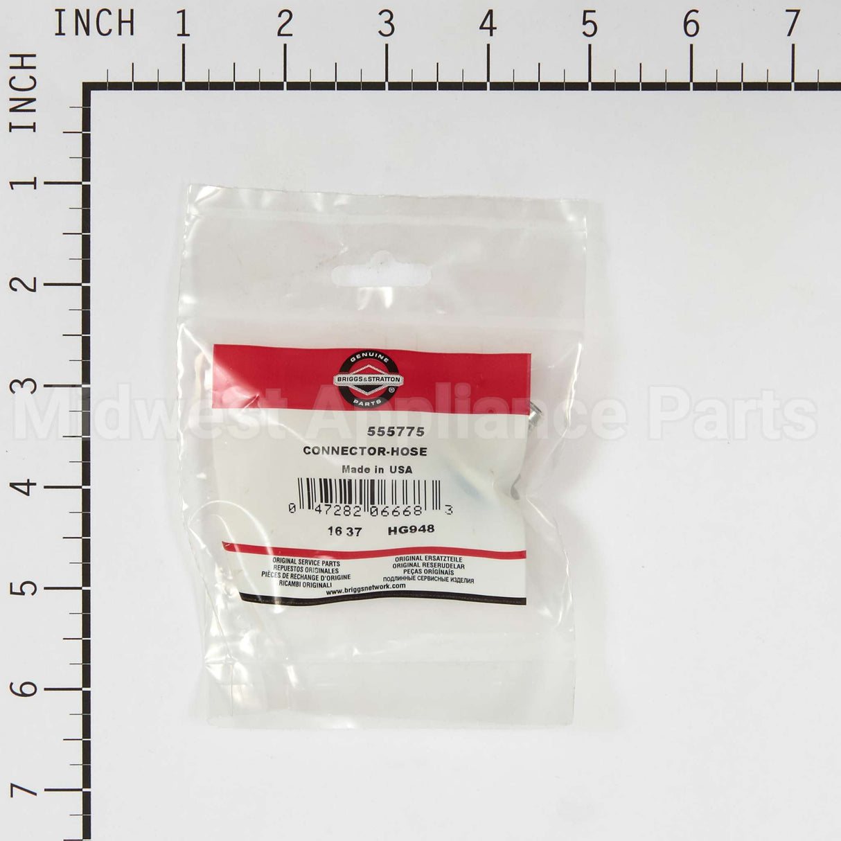 555775 Briggs & Stratton Connector-Hose