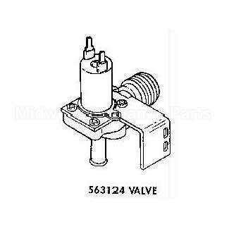 563124 Whirlpool Valve