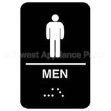 5635 Compatible Traex Sign, Men"S, Braille, 6X9"