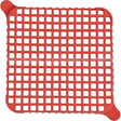 56381-1 Compatible Nemco Gasket, Cleaning(Red, 1/4"Dice)