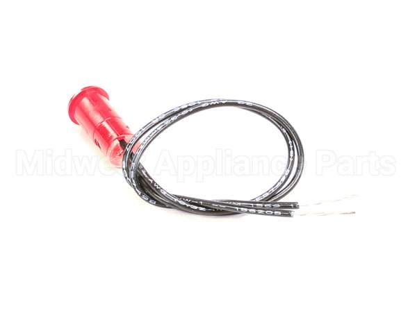 21340 Giles Light, Red, Short, 250V