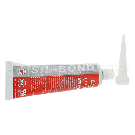 350716 Compatible Lincoln Siliconesealant, F/G, Red 500F, 2.8Oz