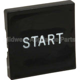 5708-6100 Compatible Oliver Products Button, Blk/Sq W/ Start Marking