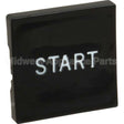 57086100 Compatible Oliver Products Button, Blk/Sq W/ Start Marking