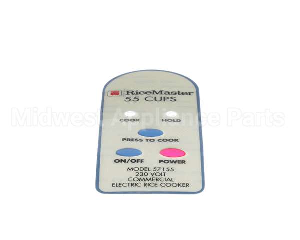 57155-L Town Food Service Control Housing Label
