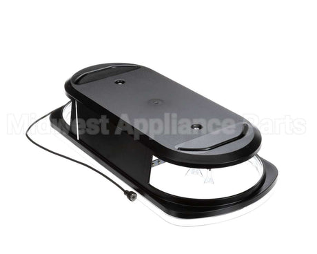 57678.1001 Bunn Lid Assy, Display Hopper Black