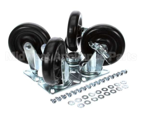 57784 Perlick Caster Kit, Set Of 4, 6 1/8