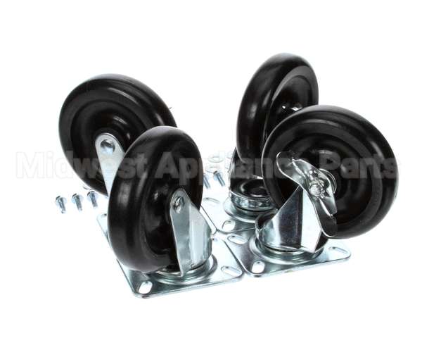 57784 Perlick Caster Kit, Set Of 4, 6 1/8