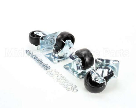 57786 Perlick Caster Kit, Set Of 4, 3.75