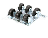 57787 Perlick Caster Kit, Set Of 6, 3.75