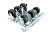 57787 Perlick Caster Kit, Set Of 6, 3.75