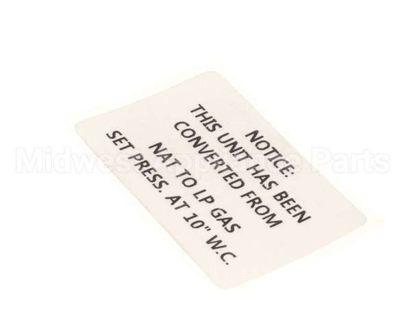 57865 Blodgett Label,Conversion Nat->Lp