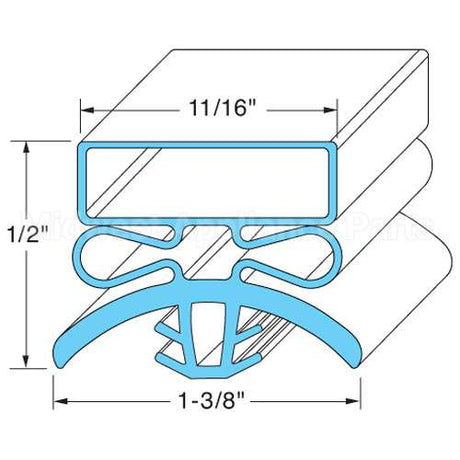 00-433623 Compatible Hobart Gasket