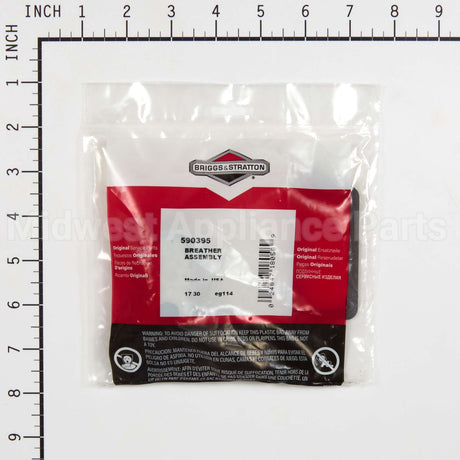 590395 Briggs & Stratton Breather Assembly