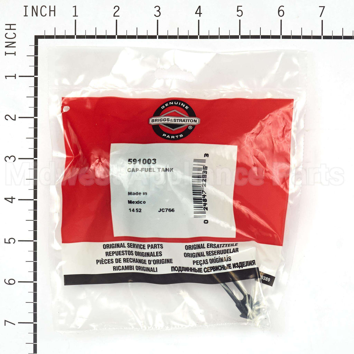 591003 Briggs & Stratton Cap-Fuel Tank