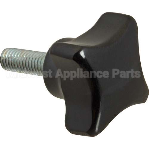 5911-7210 Compatible Oliver Products Knob, 4-Arm W/ Stud M5-0.8X15