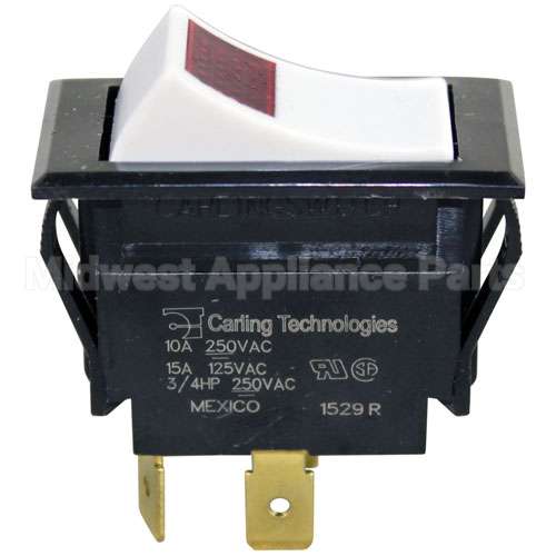 5930-301-45-00 Compatible Jackson Lighted Rocker Switch 7/8 X 1-1/2 Dpst