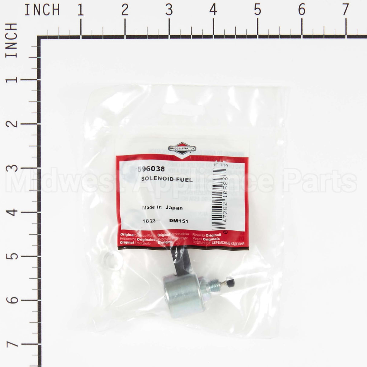 596038 Briggs & Stratton Solenoid-Fuel