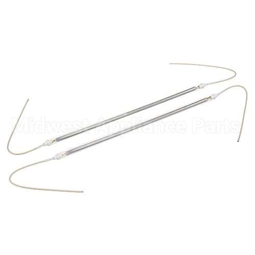 59858 Compatible Vollrath Quartz Heater 104V/907W, Pk2