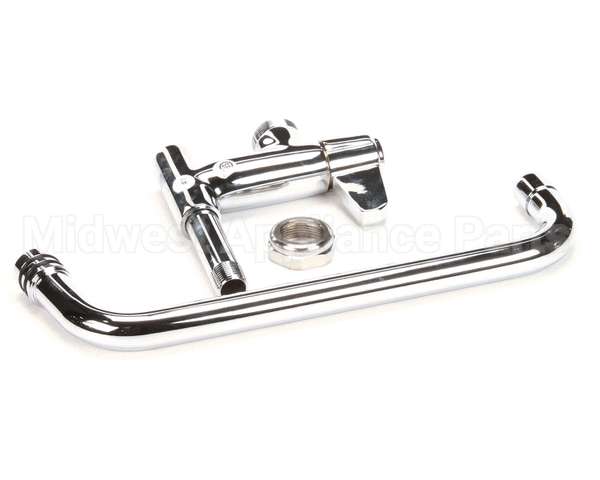 5AFL10 T&S Brass Faucet, Add-On For Pre-Rinse, 10 Swing N