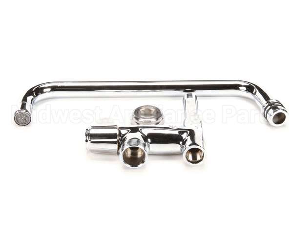 5AFL10 T&S Brass Faucet, Add-On For Pre-Rinse, 10 Swing N