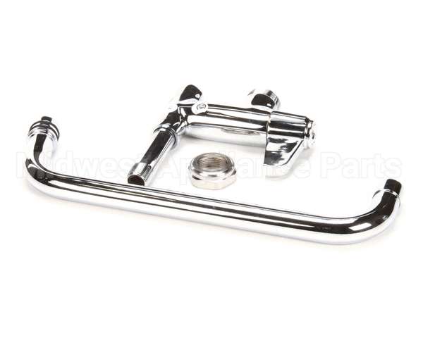 5AFL10 T&S Brass Faucet, Add-On For Pre-Rinse, 10 Swing N