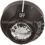 10483 Compatible American Range Dial - Griddle 2 D, Off-Lo-250-500