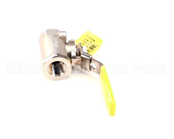 40784 Giles Valve, Ball, 1/2-In, S/S W/Nonstic Seals