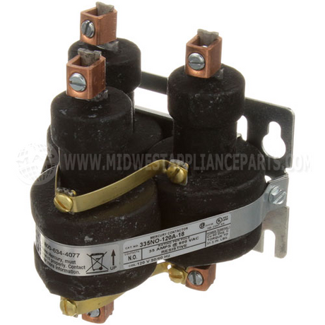 369178-AS Compatible Lincoln Contactor, Mercury - 120V 35A