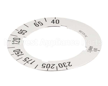 G02725-11 Garland Dial Insert (Off/40C/230C)