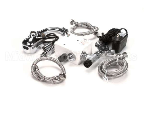 5EF-1D-WGAT T&S Brass Equip Sensor Faucet: Wall Moun