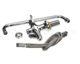 5F-2SLX12 T&S Brass Faucet Deck Mount Single Hole Base 18